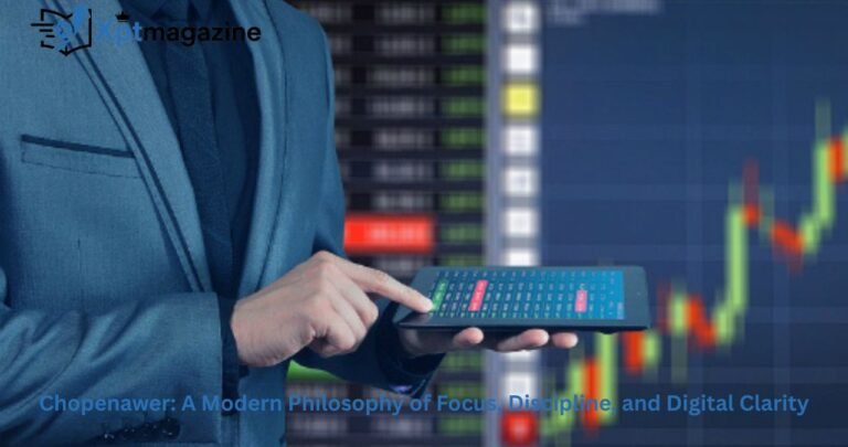 Chopenawer: A Modern Philosophy of Focus, Discipline, and Digital Clarity